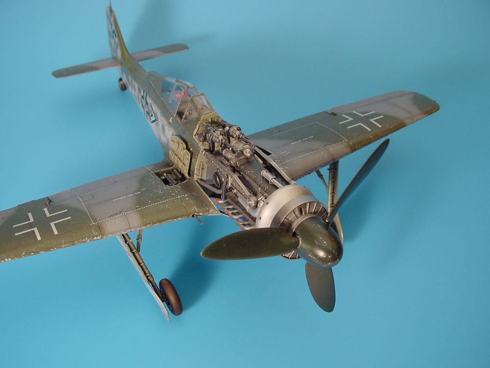 Fw 190D detail engine set