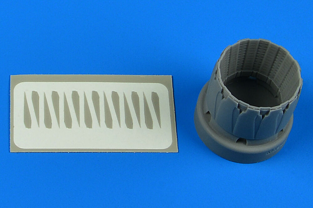 Mitsubishi F-2A/B exhaust nozzle - opened for Fine Molds