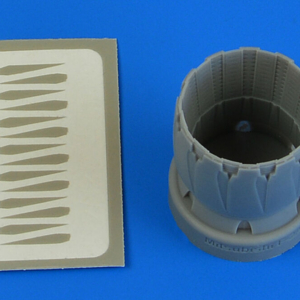 Mitsubishi F-2A/B exhaust nozzle - opened for Hasegawa