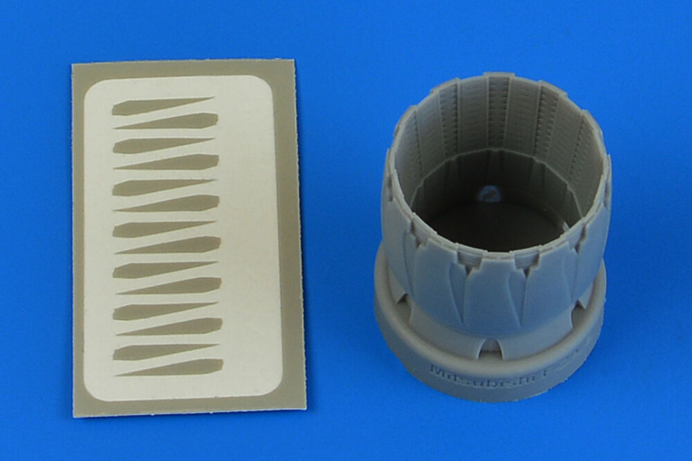 Mitsubishi F-2A/B exhaust nozzle - opened for Hasegawa
