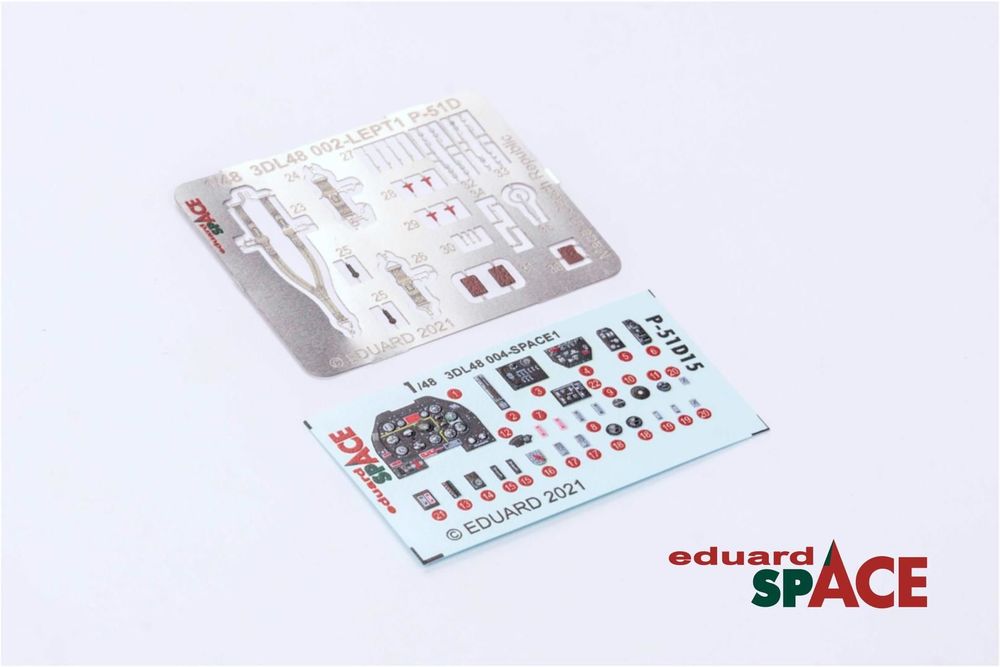 P-51D-15+ SPACE for Eduard Diorama Zubehör