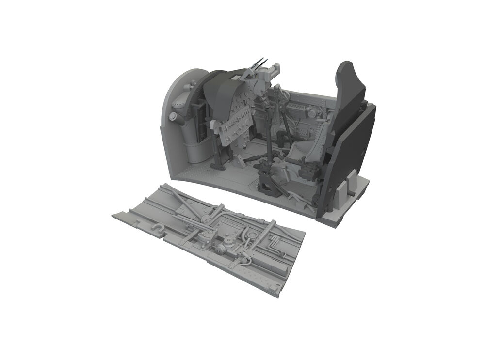 P-40N cockpit PRINT EDUARD
