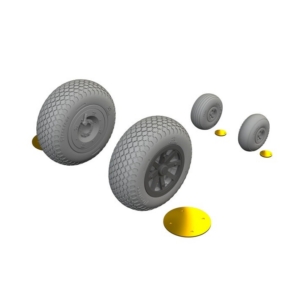 P-40N wheels cross tread  EDUARD – Obrázok 1