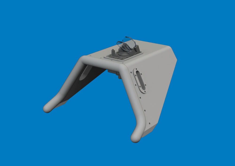 Fw 190D-9 gun sight PRINT for Miniart