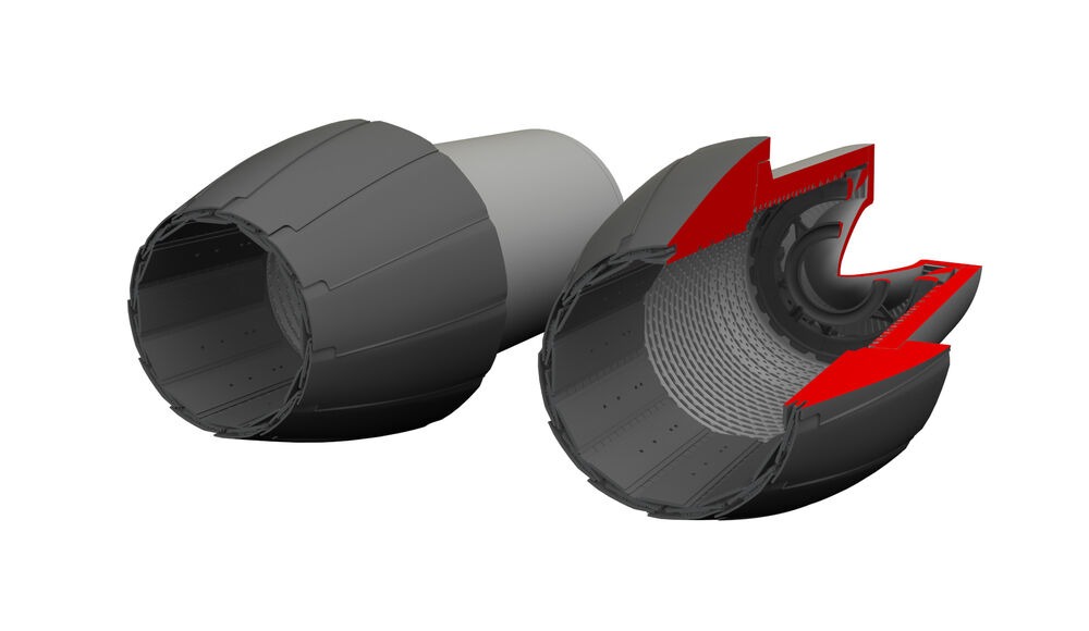 F/A-18A/C exhaust nozzles PRINT for Kinetic
