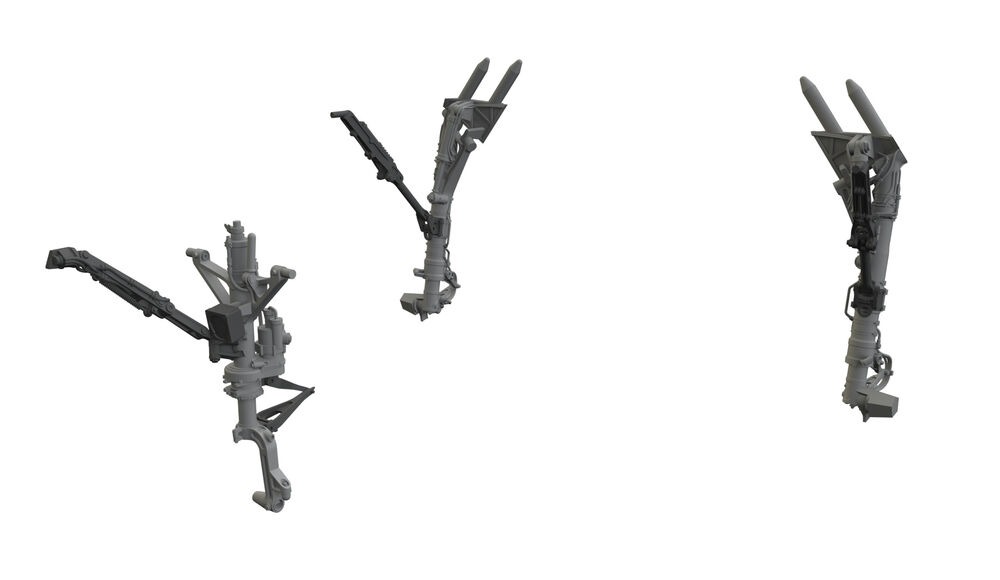 F-35A bottom equipment detail set PRINT for Tamiya