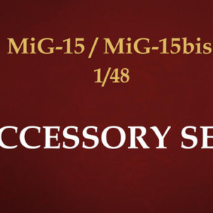 MiG-15 / MiG-15bis stencils RUSSIAN 1/48 (Eduard)