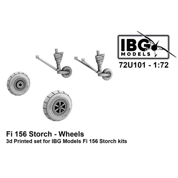 Fieseler Fi 156 Storch - Wheels 1/72