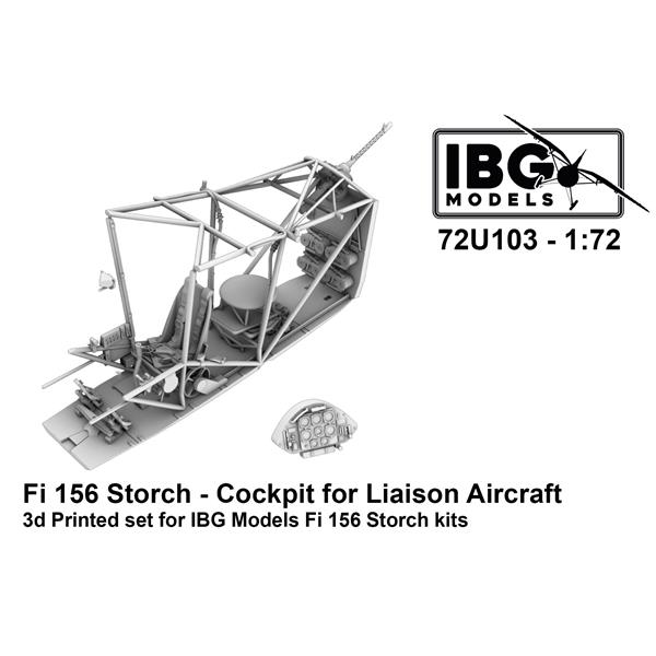 Fieseler Fi 156 - Cockpit for Liaison Aircraft 1/72
