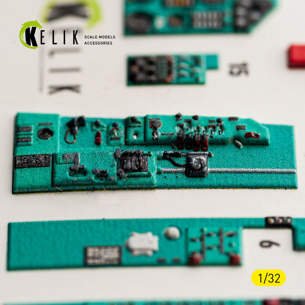 MiG-23 MF - interior 3D decals for Trumpeter