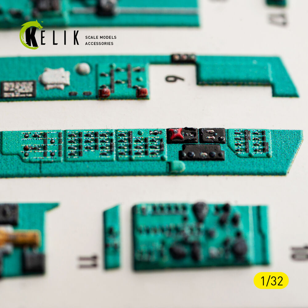 MiG-23 MF - interior 3D decals for Trumpeter