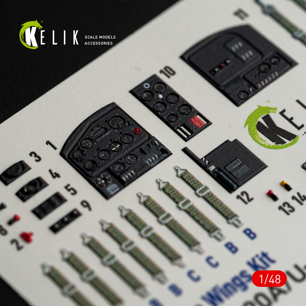 L-20A/U-6A - type 1 interior 3D decals for Dora Wings