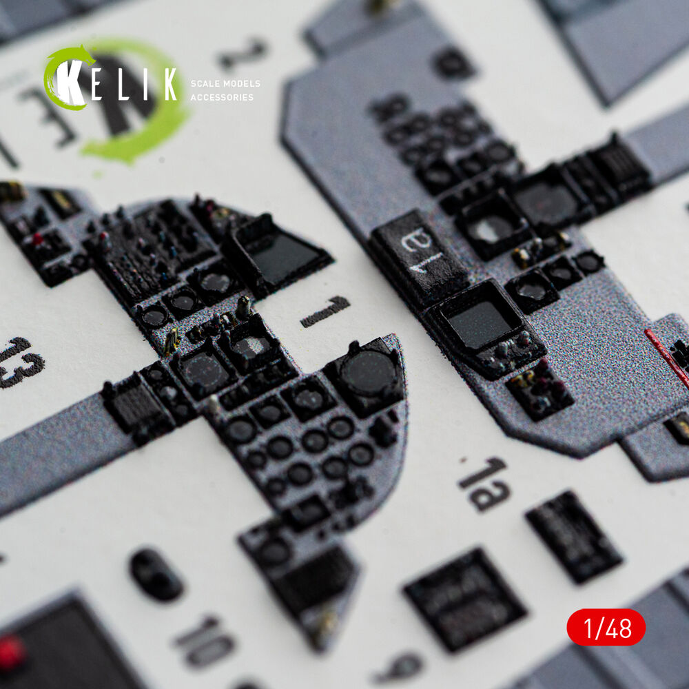 F-15DJ Eagle - interior 3D decals for Hasegawa