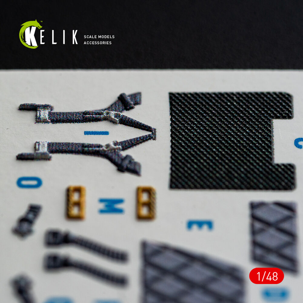 F-15E (Late) - interior 3D decals for Hasegawa