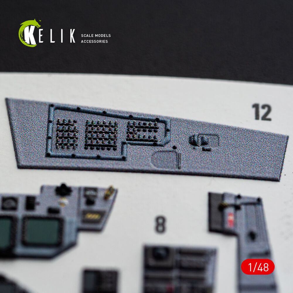 F-15E (Late) - interior 3D decals for Hasegawa