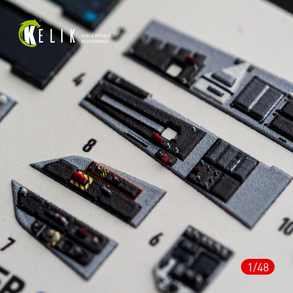 F-35B - interior 3D decals for Italeri