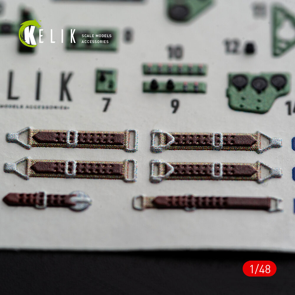 Aichi D3A2 Val - interior 3D decals for Wingsy Kits