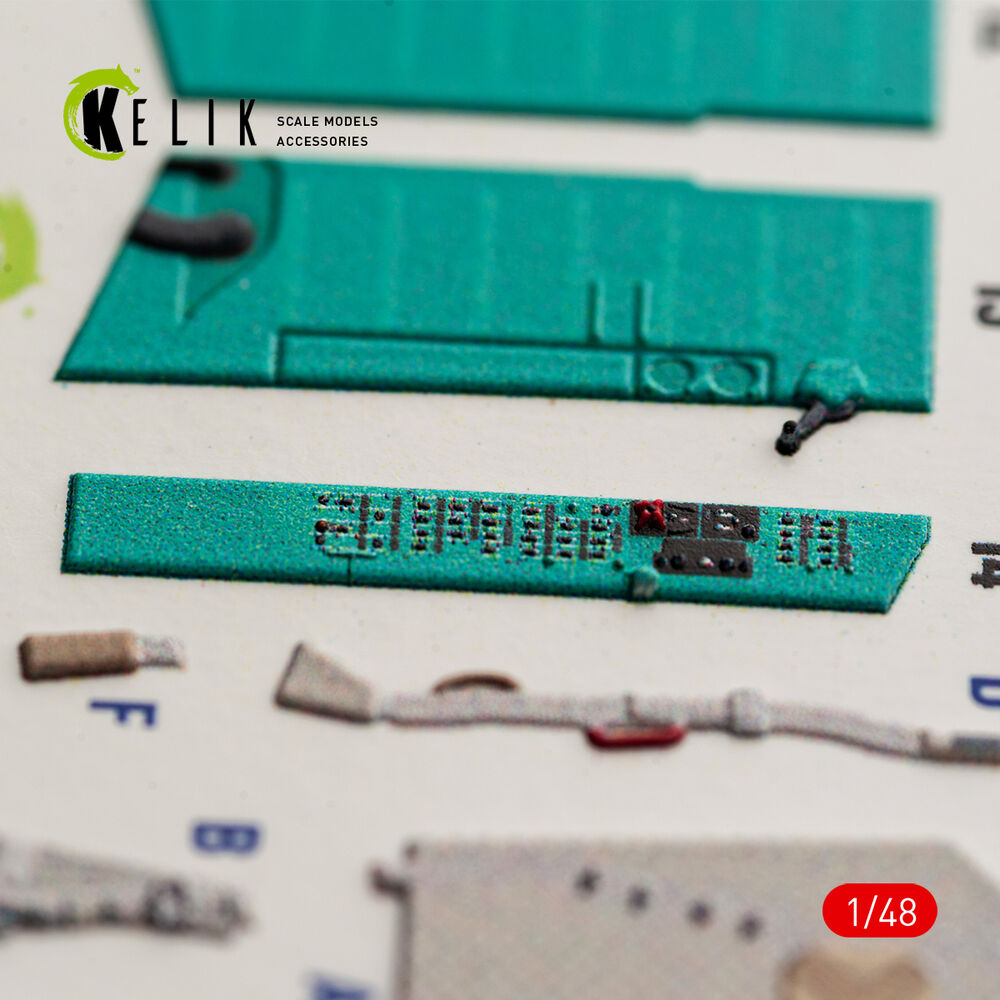 MiG-23MF - interior 3D decals for Trumpeter