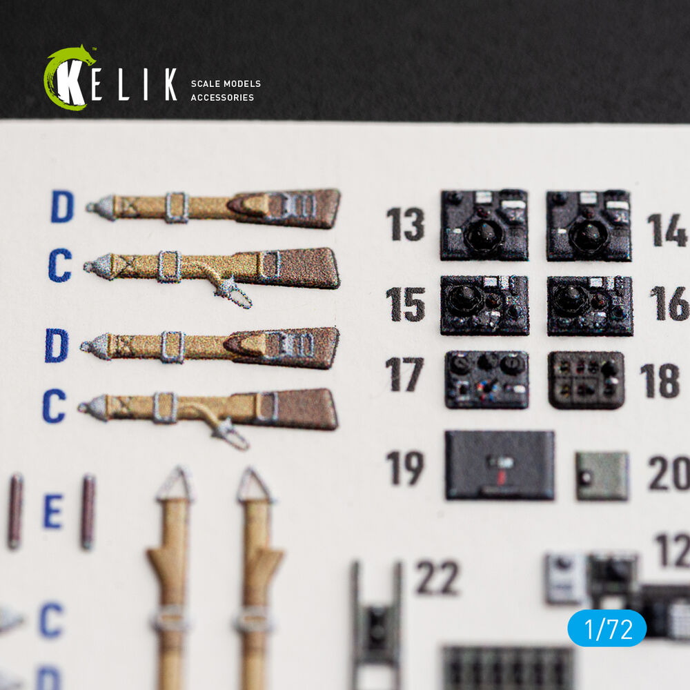 FW-200 C-5/C-8 - interior 3D decals for Revell