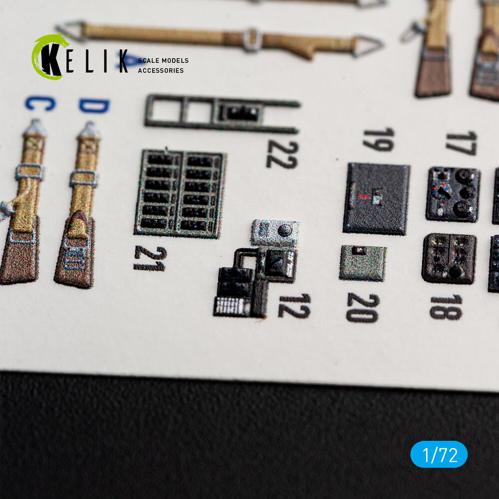 FW-200 C-5/C-8 - interior 3D decals for Revell