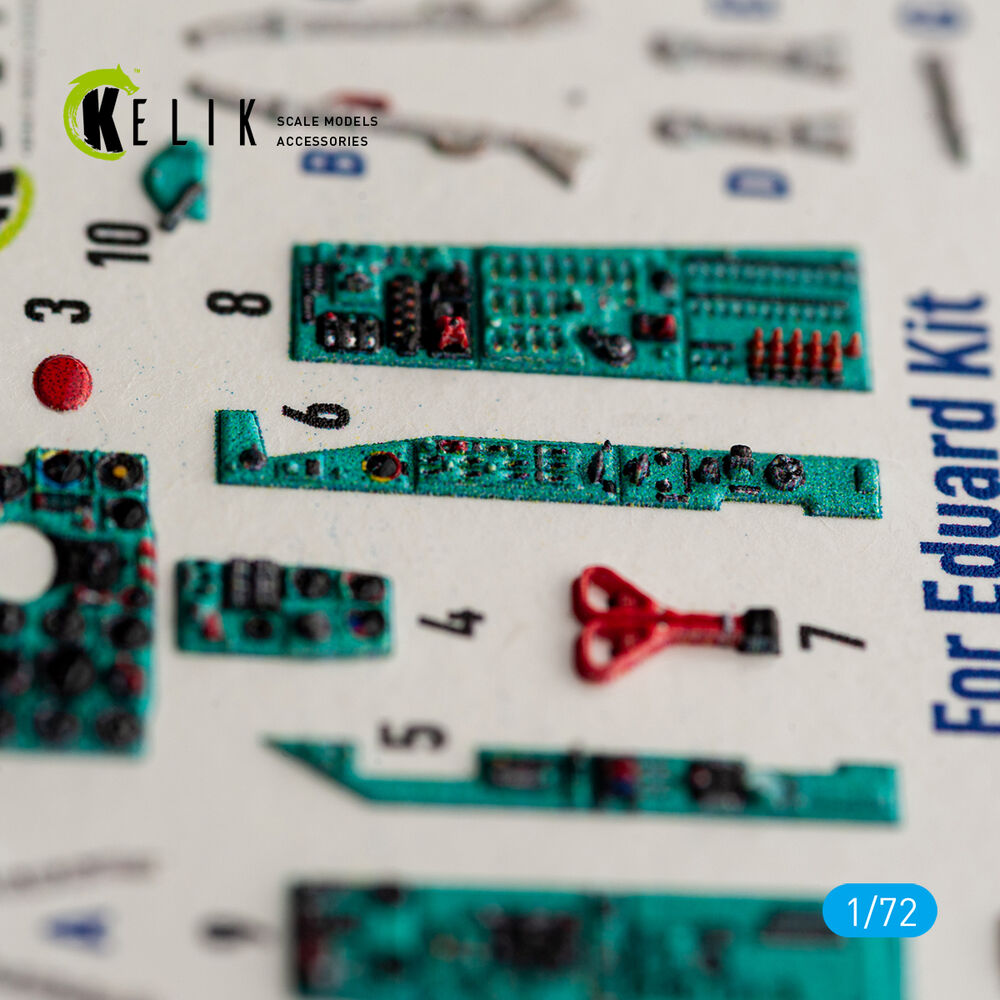 MiG-21 bis - interior 3D decals for Eduard