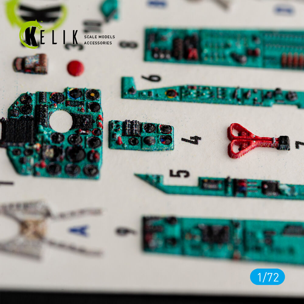 MiG-21 bis - interior 3D decals for Eduard
