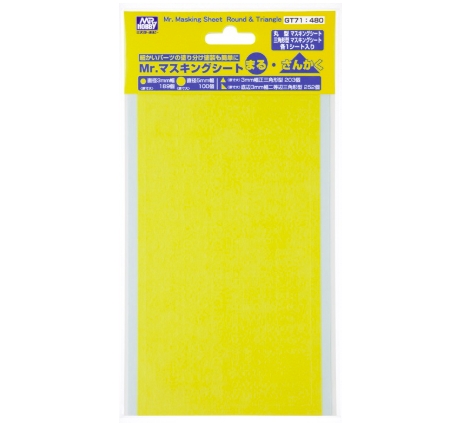 Mr. Masking Sheet Round & Triangle