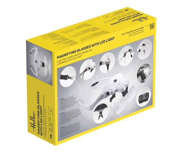 Heller Magnifying Glasses with LED Light